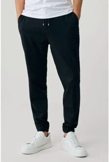 Genti Trouser jersey Zwart - L