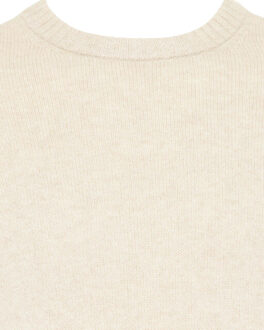 Genti Trui ronde hals Beige - M