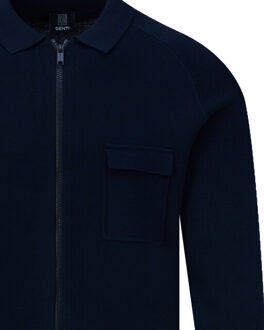 Genti Vest donker Blauw - M