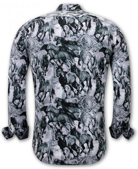 Gentile Bellini Dierenprint Grijs - M