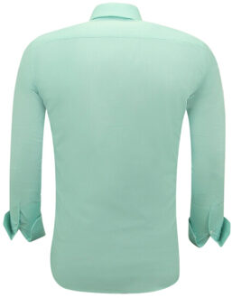 Gentile Bellini Oxfordmet lange mouw voor groen Veelkleurig - XXXL