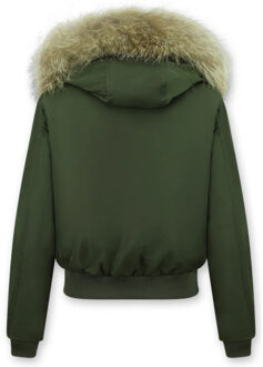 Gentile Bellini Windjack Gentile Bellini  Korte Warme Winterjas Bontkraag