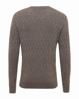 Gentiluomo Crew-neck sweater - maat XL Bruin