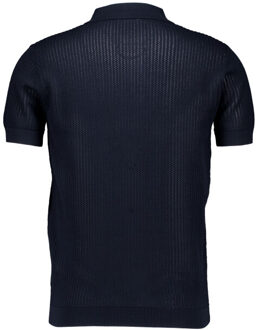 Gentiluomo Polo 3 buttons ss polos k4219-282 Blauw - L