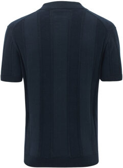 Gentiluomo Polo donker - maat XL Blauw