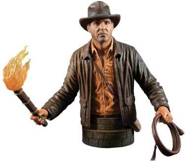 Gentle Giant Indiana Jones: Raiders of the Lost Ark Bust 1/6 Indiana Jones Variant SDCC 2023 Exclusive 15 cm
