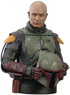 Gentle Giant Star Wars Book of Boba Fett Unhelmeted 1/6 Scale Bust 15cm