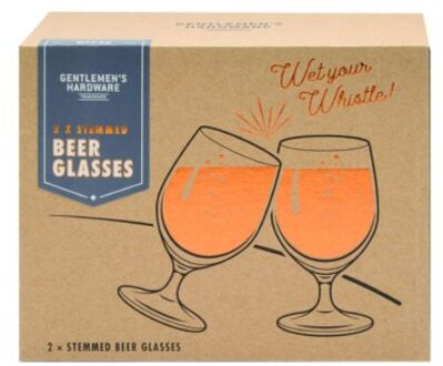 Gentlemen’s hardware bierglazen set van 2
