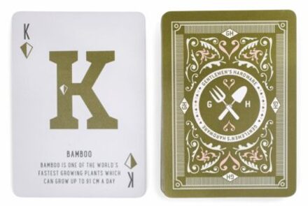 Gentlemen's hardware speelkaarten waterdicht