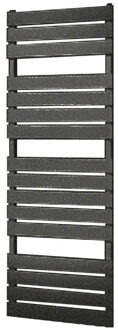 Genua designradiator horizontaal 1520x550mm 800W zwart grafiet (black graphite)