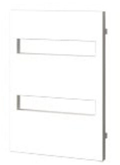 Genua EVO designradiator horizontaal 805x550mm 361W wit 7250566 Wit glans