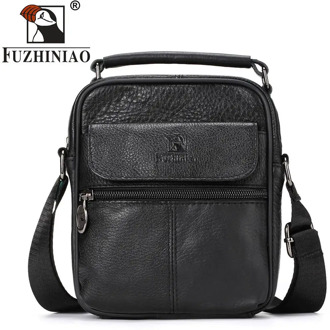 Genuine Leather Men Messenger Bag Hot Sale Male Small Man Fashion Crossbody Shoulder Bags Men's Travel New Handbags