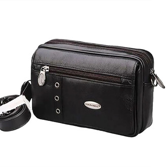 Genuine Leather Men Shoulder Small Messenger Bags High Quality Multifunction Natural Skin Hip Bum Belt Pouch Fanny Waist Pack