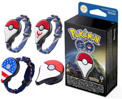 Genuine Pokemon GO Plus Automatic Capture Pocket Auto Catch Base on Bluetooth Rechargeable Bracelet Figurines Toys