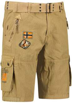 Geographical Norway Bermuda heren - paintball - Beige - XXXL