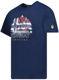 Geographical Norway Jummit shirt Blauw - XXL