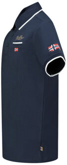 Geographical Norway Kara polo Blauw - L