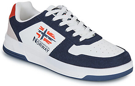 Geographical Norway Lage Sneakers Geographical Norway ORTY" Wit - 40,41,42,43,44