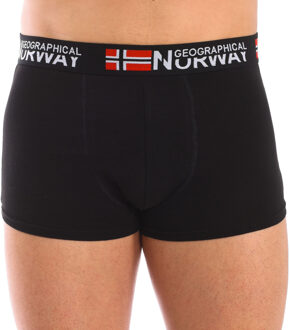 Geographical Norway Pack-3 Boxers Geografisch Noorwegen man - maat 2XL Zwart