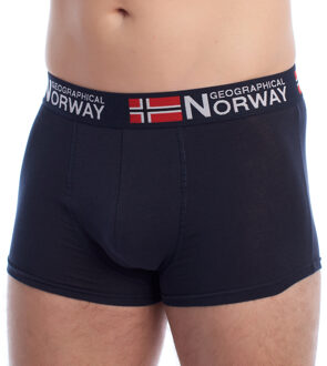 Geographical Norway Pack-3 Boxershorts Geographical Norway GN1000 Mann Blauw - 2XL