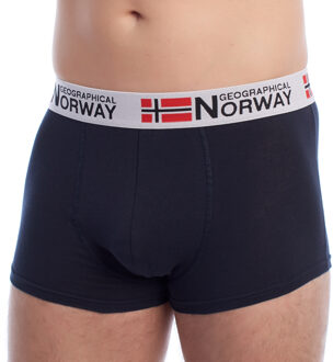 Geographical Norway Pack-3 Boxershorts Geographical Norway GN1000 Mann Zwart/Donkergrijs - L