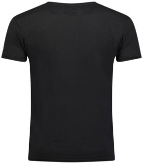Geographical Norway t-shirt heren jerudico - Zwart - M