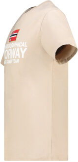 Geographical Norway Tee SS Jacky Shirt Beige - 2XL