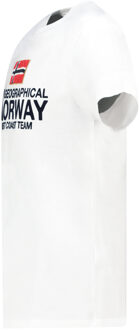 Geographical Norway Tee SS Jacky Shirt Wit