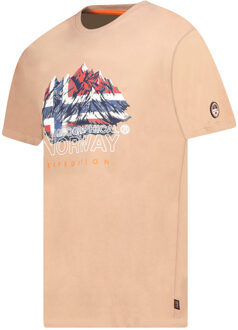 Geographical Norway Tee SS Jummit Shirt Beige - 2XL
