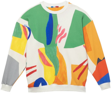 Geometrie JOE Sweatshirt G.Kero , Multicolor , Dames