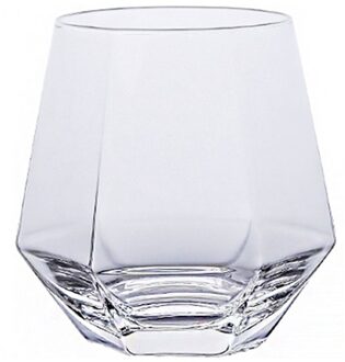 Geometrie Whiskey Glas Diamant Kristal Glas Cup Gouden Velg Transparante Koffie Melk Thee Mok Thuis Bar Drinkware Glazen Beker