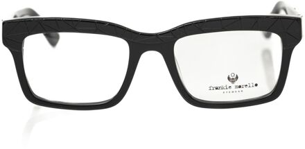 Geometrisch Patroon Bril Zwart - One Size