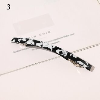 Geometrische Acetaat Haar Clip Krab Zwart Wit Haarspeld Haar Claws Classic Retro Barrette Grote Vrouwen Haar Krabben Clip Voorjaar Clip 3