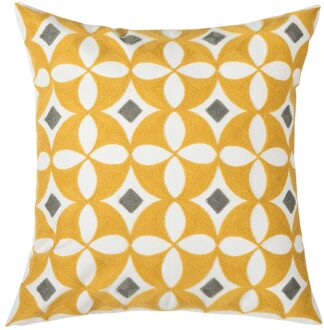 Geometrische Katoen Borduren Super Zachte Pluche Diamant Decoratieve Kussensloop Huishoudelijke Handgemaakte Polyester Stoel Sofa Cushioncover 05