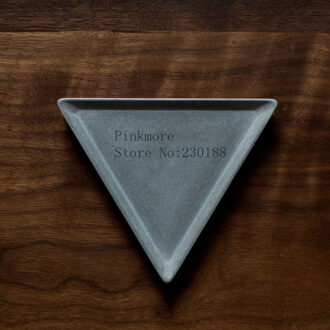 Geometrische Polygon Beton Tray Siliconen Mal Handleiding Cement Tray Diy Mold Gips Fruit Tray Mold licht grijs