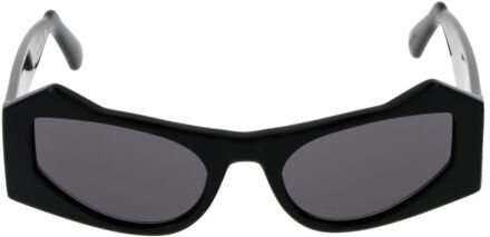 Geometrische Zonnebril Zwart - maat