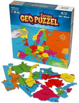 GEOtoys Europa puzzel voor kinderen - Legpuzzels