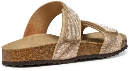 Geox D BRIONIA R Dames Roze Gouden Sandalen Rosé - EU 36 / UK 3