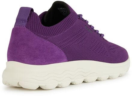 Geox D Spherica A Leren Vrouwen Paars Trainers - EU 36 / UK 3
