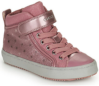 Geox Hoge Sneakers Geox J KALISPERA GIRL I" Roze - 28,29,30,31,32,33,34,35