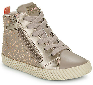 Geox Hoge Sneakers Geox J MIRROLESS GIRL" Beige - 30,31,32,33,34,35