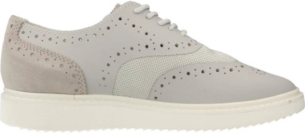 Geox Laced Shoes Geox , Gray , Dames - 36 Eu,40 EU