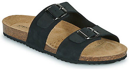 Geox Slippers Geox D35LSL00032C9999" Zwart - 37,38,39