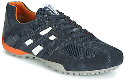 Geox Snake Blauwe Veterschoenen  Heren 45