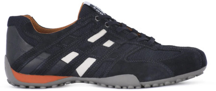 Geox Snake Blauwe Veterschoenen Heren 47