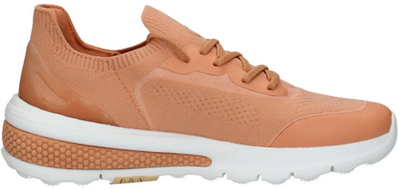 Geox Sneakers Geox , Orange , Dames - 36 Eu,40 Eu,37 Eu,35 Eu,38 Eu,39 Eu,41 EU