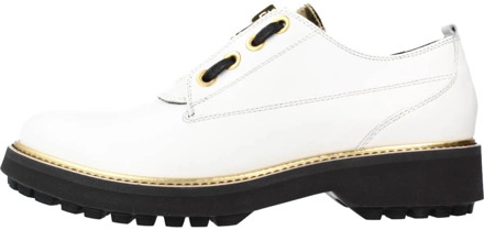Geox Stijlvolle dames loafers Geox , White , Dames - 39 1/2 EU