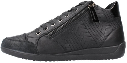 Geox Stijlvolle Damessneakers Geox , Black , Dames - 35 EU