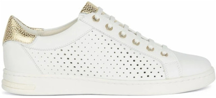 Geox Wit-Gouden Sneaker