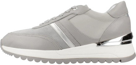 Geox Witte Sneakers voor Vrouwen Geox , White , Dames - 38 EU